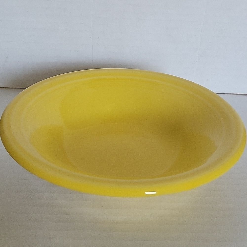 Fiestaware Fiesta Small Stacking Cereal Bowl Sunflower Yellow Ceramic 11 Oz - Picture 5 of 14